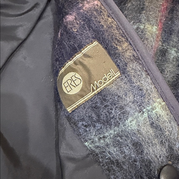 Plaid  Vintage Mohair Women's Jacket 1970’s - Picture 5 of 7